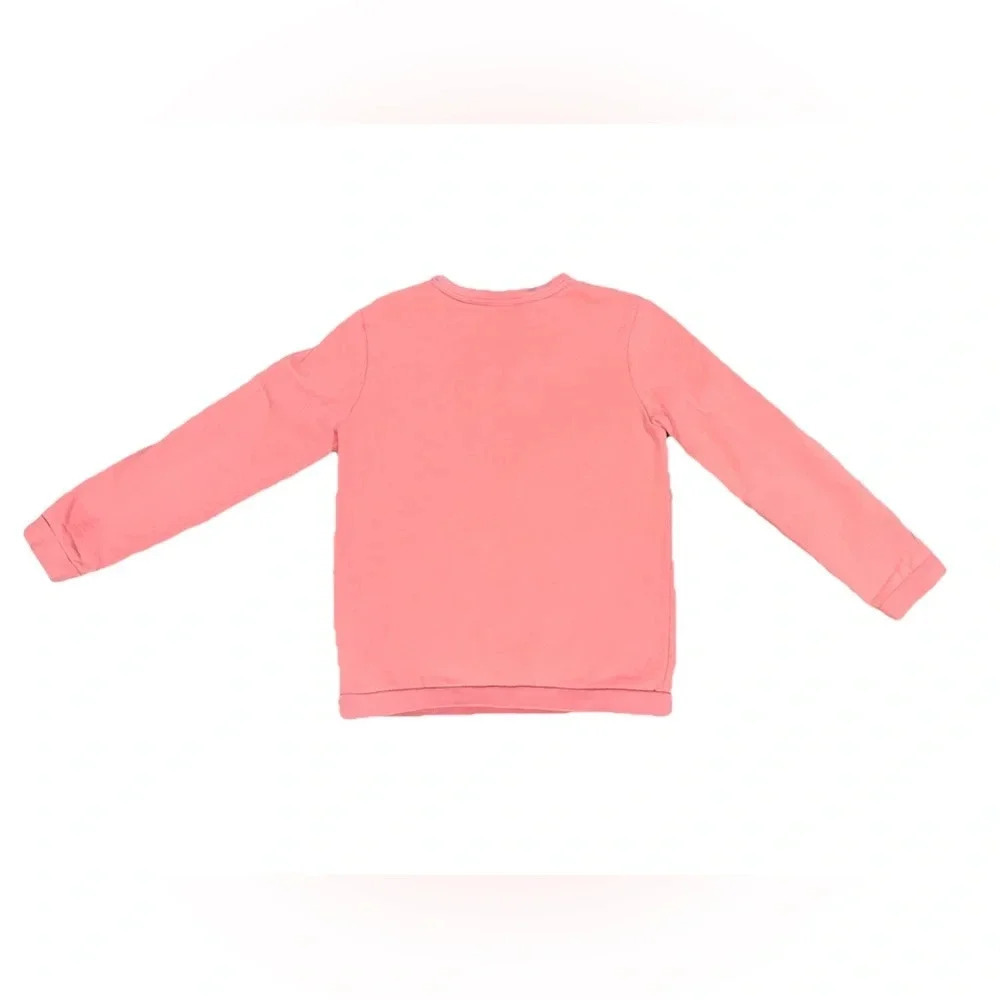 Giordano Junior Pink Penguin Pullover Girls size 10 - Picture 2 of 4